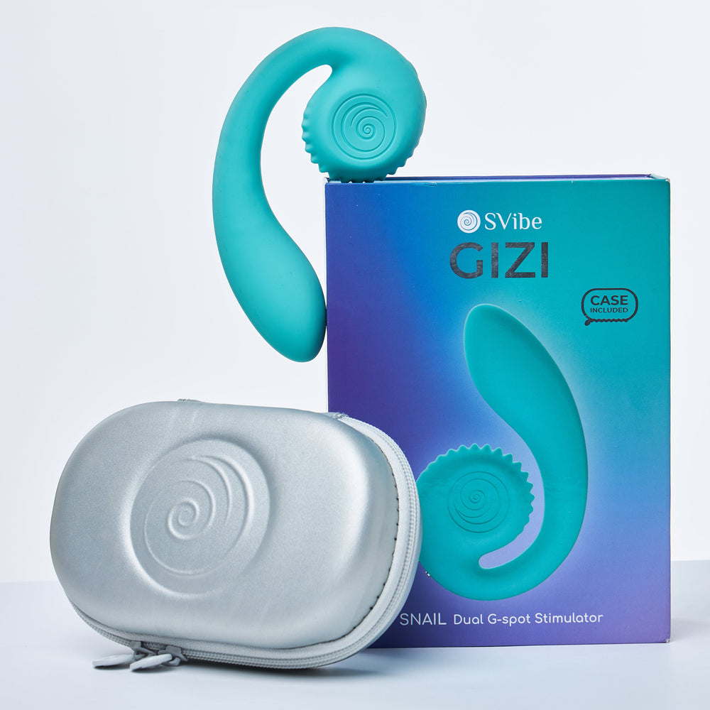 SVibe Gizi com caixa e estojo, fotografia oficial
