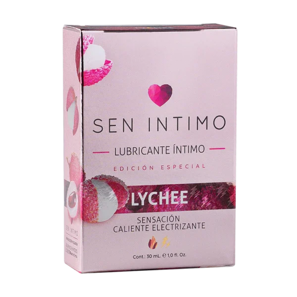 Lubricante sensación caliente y electrizante Lychee - Imagen 2