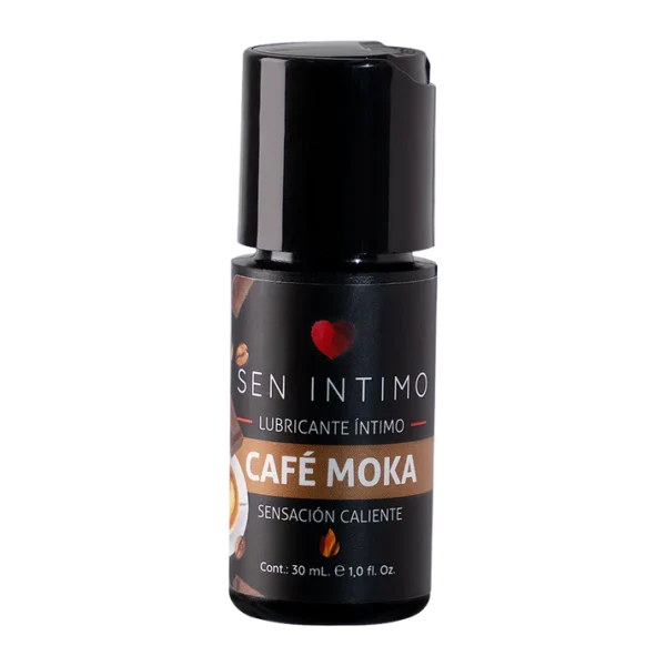 Lubricante sensación caliente café moka