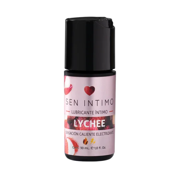 Lubricante sensación caliente y electrizante Lychee