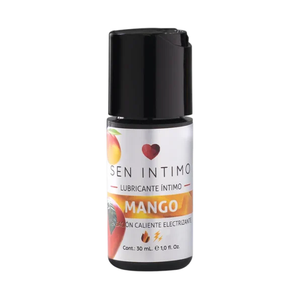 Lubricante íntimo sensación caliente y electrizante Mango - Imagen 2