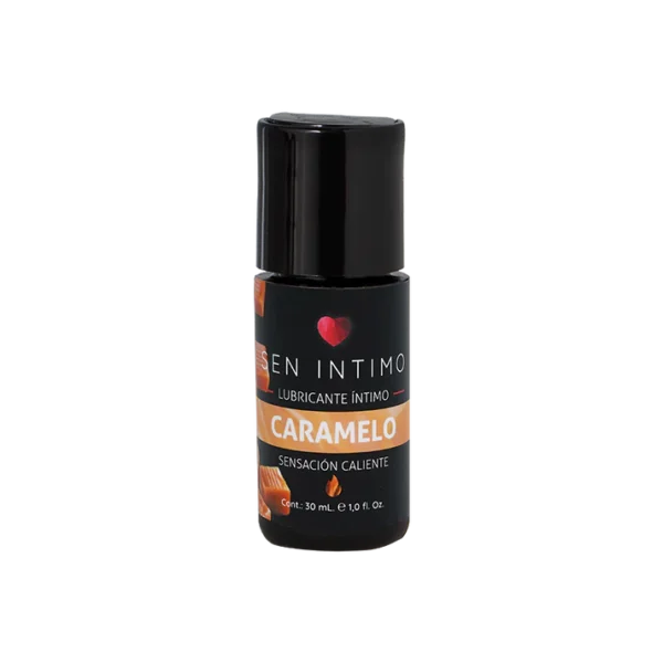 Lubricante sensación caliente caramelo
