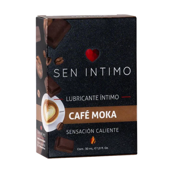 Lubricante sensación caliente café moka - Imagen 3