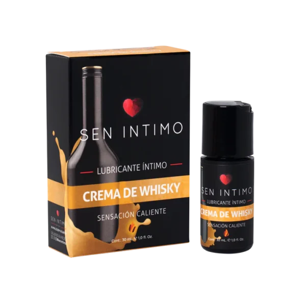 Lubricante sensación caliente crema de whisky - Imagen 4