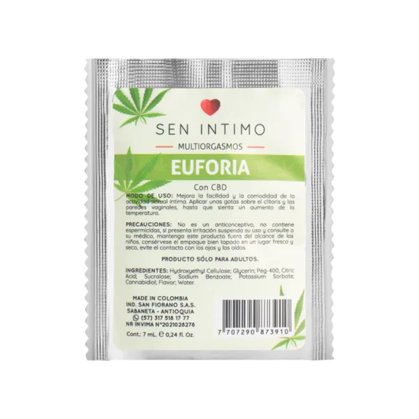Multiorgasmos Euforia sachet 7ml